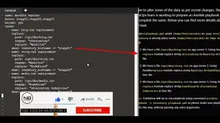 Ansible Replace Module
