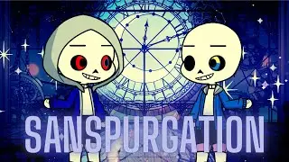 FNF | Expurgation 2024, but two Sanses sing it! | Gacha Life 2
