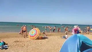 Витязево. Пляж 
