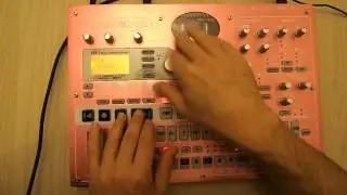 electribe esx turntable effects 101  (+my new bguitar!)
