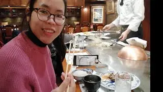 Eating kobe beef in Kobe - Steakland Kobe Japan
