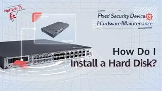 HUAWEI HiSecEngine USG6000F Series Hardware Guide: Installing a Hard Disk