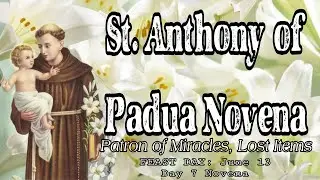 St. Anthony of Padua Novena : Day 7 | Patron of Miracles & Lost Items