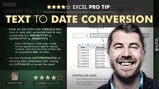 EXCEL PRO TIP: Converting Text to Date Values