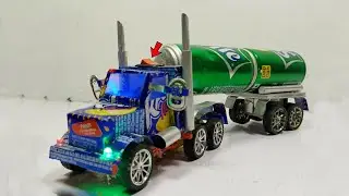 How to Make Oil Tanker Truck with DC Motor | Amazing Truck Making | DIY