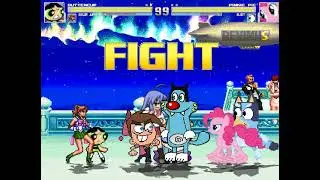 MUGEN - Team Rei Hino VS Team Arturo Mendoza