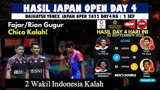 Hasil Japan Open 2022 Hari ini Day 4: Fajri Kalah! Chico Menyusul | Daihatsu Yonex Japan Open 2022