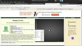 Instalação do Manjaro 0.8.8 Minimal Net Edition