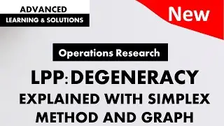 Degeneracy in Simplex Method | Tie for Leaving variable