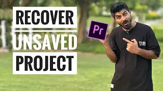 How to recover unsaved premiere pro project in 2024🤗