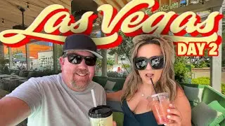 Our FULL DAY & Night in LAS VEGAS! Park MGM Pool, Pizza, Caesar’s Palace, Vanderpump, Dinner & MORE