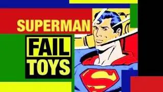 Superman DC Funny Fail Toy Review video by Mike Mozart of JeepersMedia