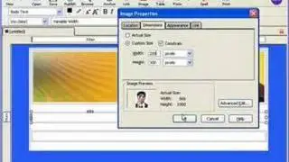How To Make A Table Layout In NVU