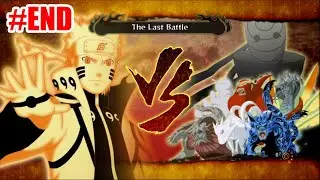 [TAMAT] FINAL BATTLE NARUTO BIJUU MODE VS TOBI AND ALL BIJUU -Tamatin Naruto Storm 3 #22