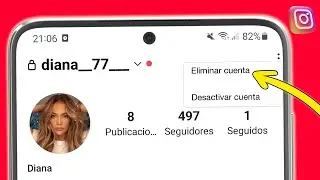 Cómo ELIMINAR CUENTA DE INSTAGRAM