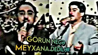 Ustadlar necə gözəl deyişmə demişdir | Məşədibaba VS Aydın