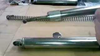 Сборка передней вилки мотоцикла Минск
