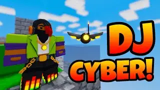 BECOMING A CYBER DJ IN ROBLOX BEDWARS!