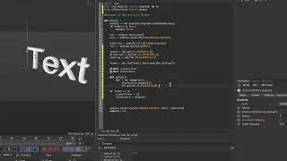Cinema 4D Python Tutorial 7: News Ticker Effector
