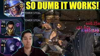 This Team Is So Dumb It Works Injustice 2 Mobile