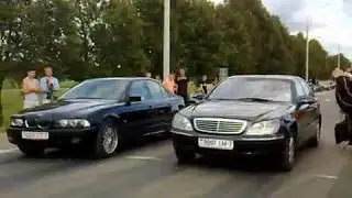 Mercedes w220 S500 vs Bmw E39 540i