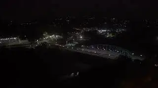 Sunset aerial hyperlapse from Trujillo Alto, Puerto Rico 2023 08 05