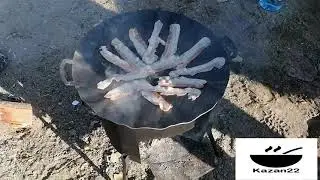 Садж яишенка на природе