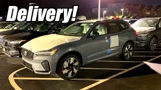 Volvo Incoming 2024 Models Delivered Off Of Transport Trucks! (XC60 Recharge, XC90s)