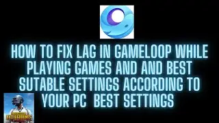 gameloop best settings for dual core low end pc