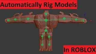 Automatically rig mesh models in Roblox with the automatic rigging tool [ALPHA]