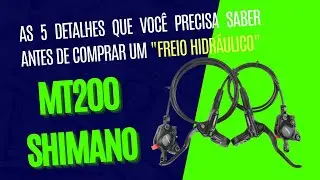 FREIO HIDRAULICO shimano MT200