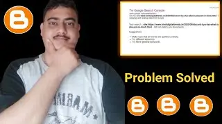 How to Show Blog Post in Google | URL is Not On Google Indexing Errors Problem Fixed