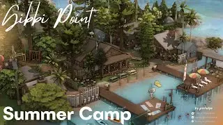 Детский лагерь 🌲| Строительство | The Sims 4 | No CC