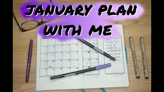 Plan with Me | January 2020 (I'm late, I know}
