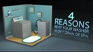 Washing Machine Won't Drain or Spin: Top Load Washer Troubleshooting Tips