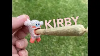 I made a KIRBY sculpture out of paper!