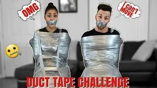 DUCT TAPE CHAIR ESCAPE CHALLENGE!! (ESCAPE TRAP)