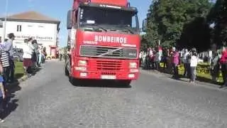 desfile apeado Bombeiros Voluntários de Mangualde 2014