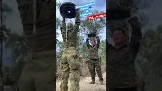 Female Australian Soldier VS Male U.S. Marine Contest!!! 