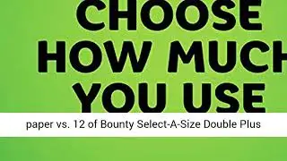 Bounty Quick-Size Paper Towels, White