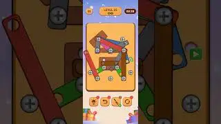 screw puzzle level 25 solution | @TECHIE4TECH #gaming #puzzle #puzzlelovers #puzzlegame