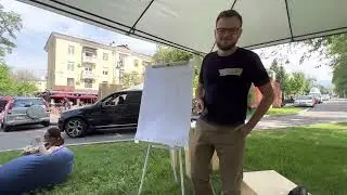 Иван Ряпосов, размышление про среду и безопасность. Алматы, школа архитектурного мышления.
