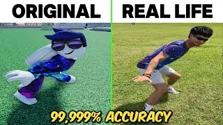I Wanna Run Away Roblox Original vs Real Life (99,9999% Accuracy)