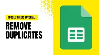 How to remove duplicate entries in google sheets in no time.