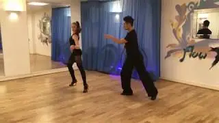How to dance Kicks in Jive - Advanced Variation