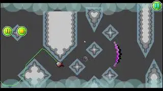 My Geometry Dash Layout/deco (*any tips appreciated)