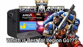 AFMF2 vs Lossless Scaling vs GPD G1 |  Space Marine 2 Legion Go | Filipino testing and review