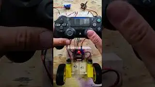 ESP32 & Game Controller: Control Motors, Servos and LEDs