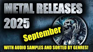New Metal Albums September  2025 - Preview of Upcoming Metal releases September 2025!