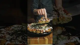 Okonomiyaki libre de gluten #receta #shorts